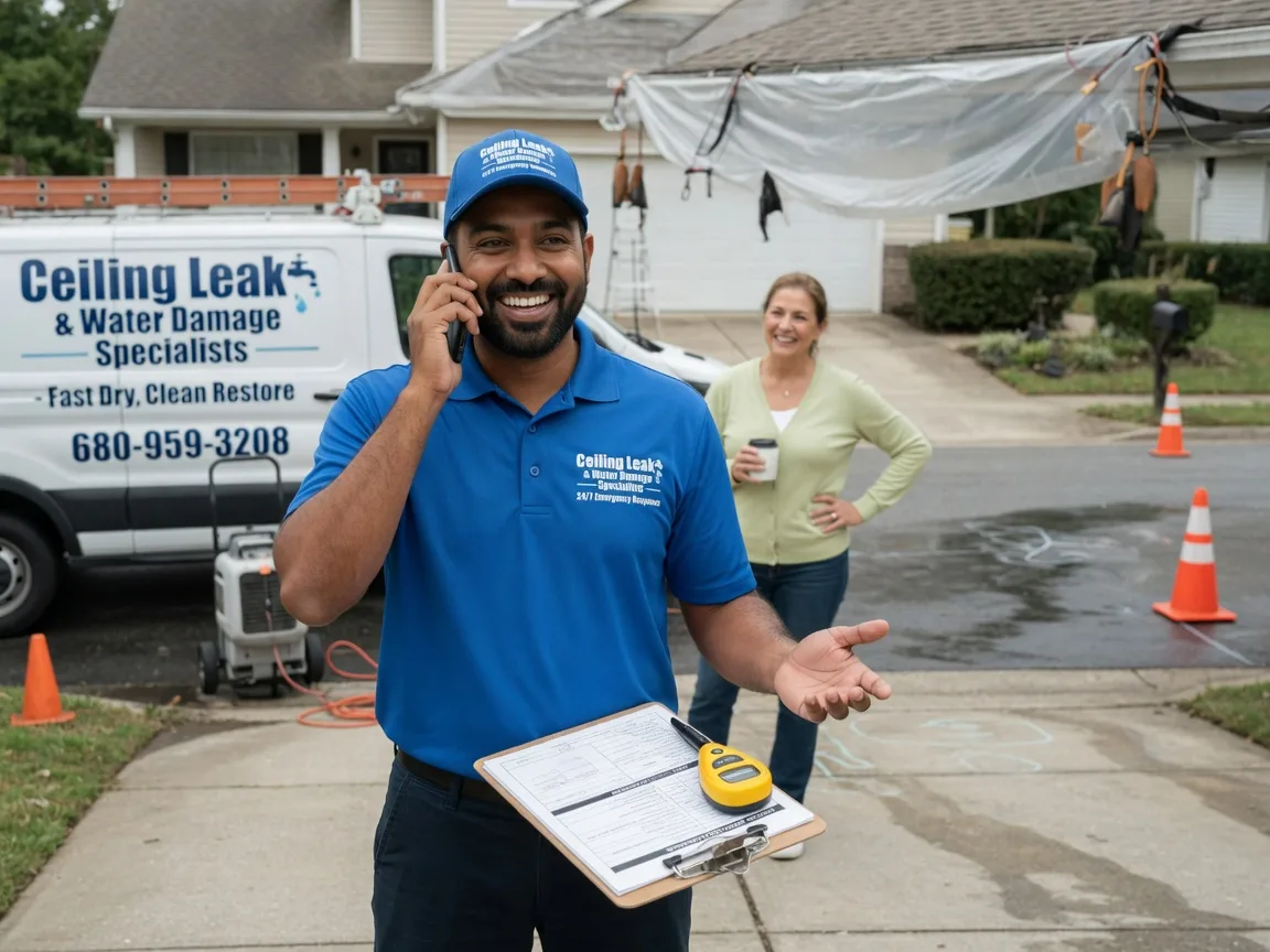 Ceiling Leak Cleanup Middlesboro, KY FAQs
